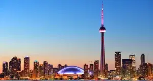 Vuelos de Santiago a Toronto