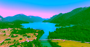 La Junta (Cisnes) desde Coyhaique